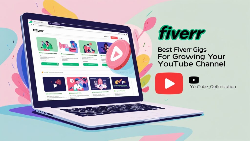 Best Fiverr Gigs for Growing Your YouTube Channel