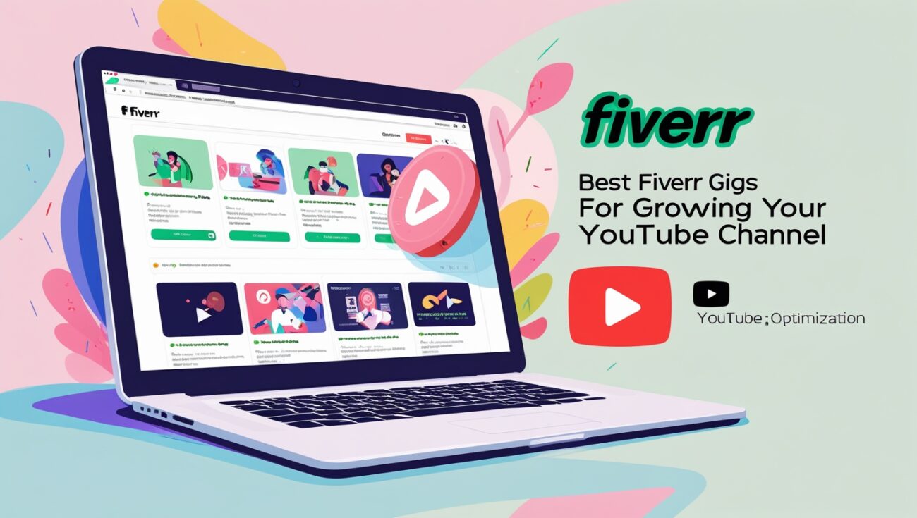 Best Fiverr Gigs for Growing Your YouTube Channel