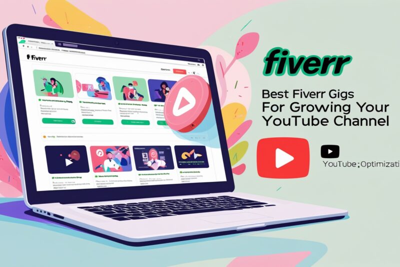 Best Fiverr Gigs for Growing Your YouTube Channel