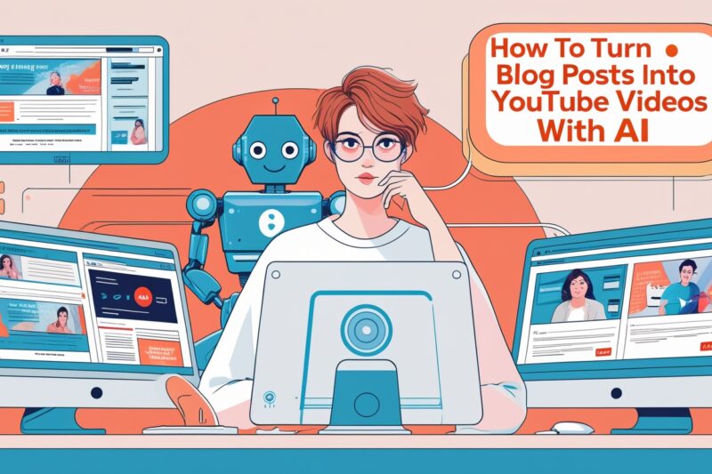 How to Turn Blog Posts into YouTube Videos with AI