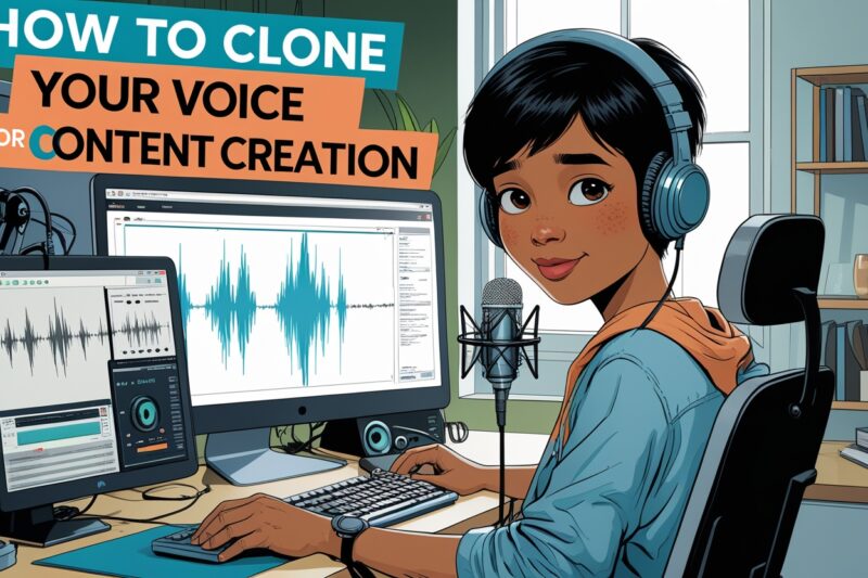 How to Clone Your Voice for Content Creation