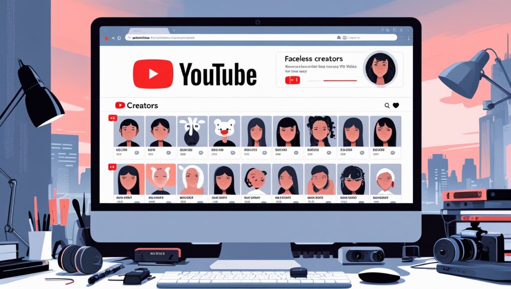 Faceless YouTube Success Stories: How Creators Earn Without Showing Their Face