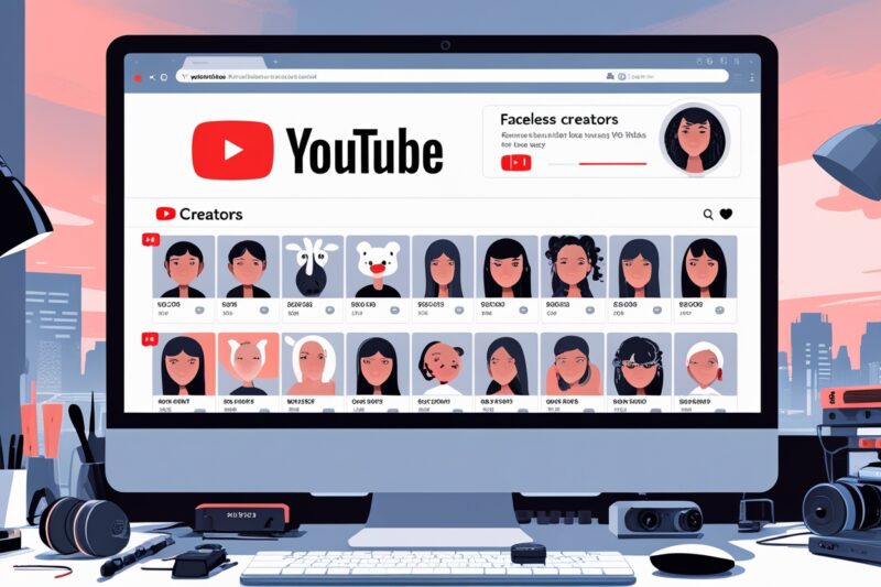 Faceless YouTube Success Stories: How Creators Earn Without Showing Their Face
