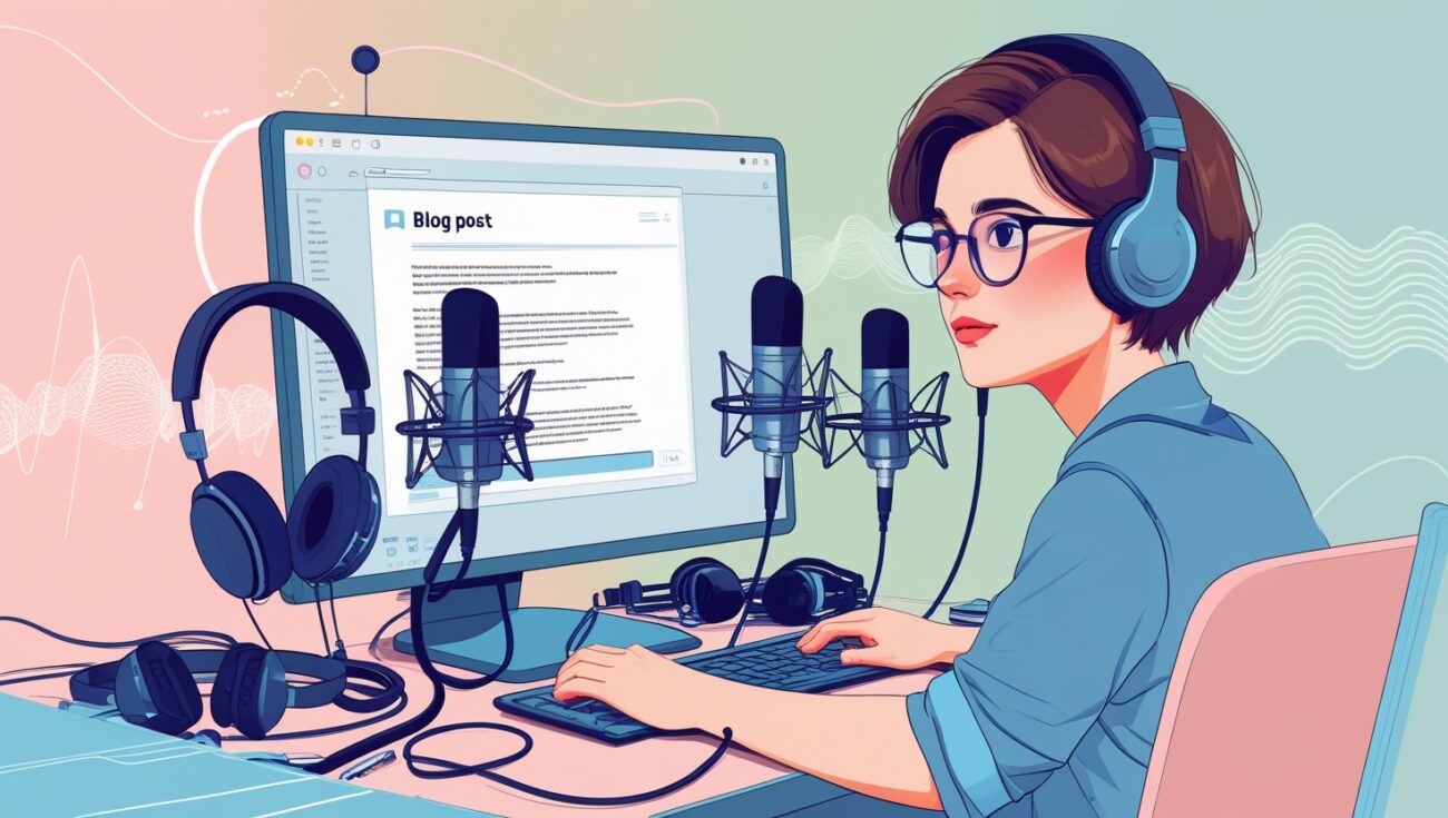 How to Convert Blog Posts into Podcasts Automatically