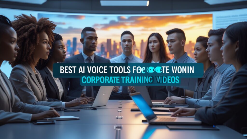 Best AI Voice Tools for Corporate Training Videos