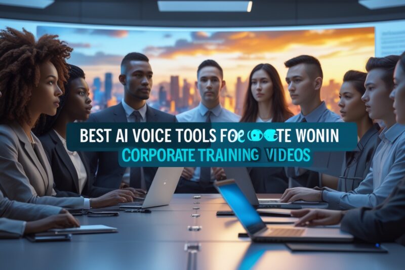 Best AI Voice Tools for Corporate Training Videos