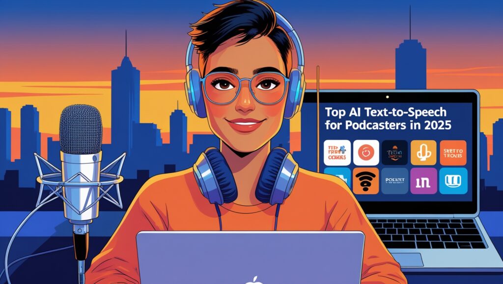Top AI Text-to-Speech Tools for Podcasters in 2025