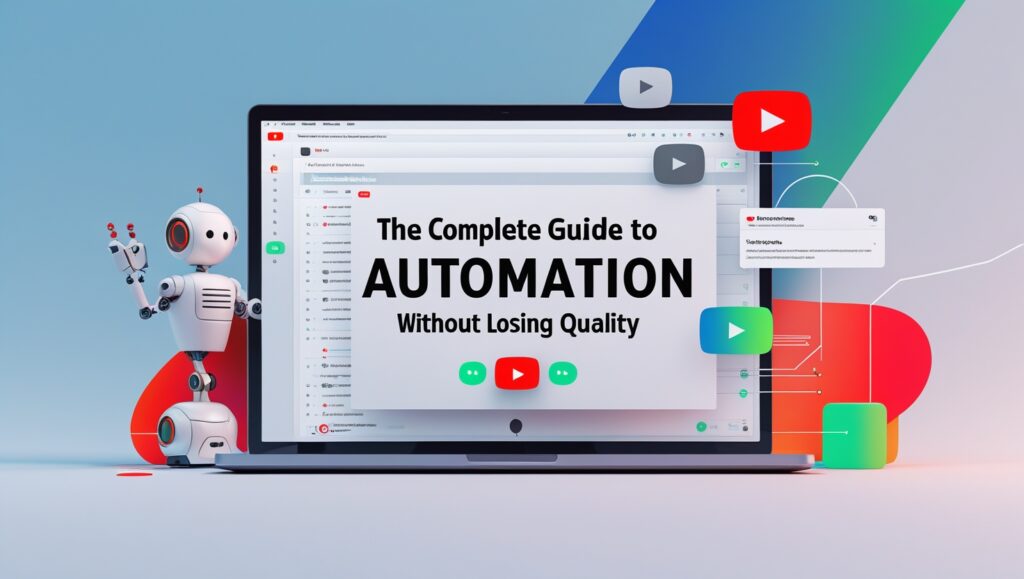 The Complete Guide to YouTube Automation Without Losing Quality