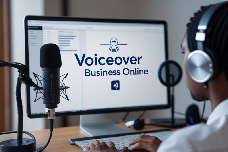 How to Start a Voiceover Business Online Without Using Your Own Voice