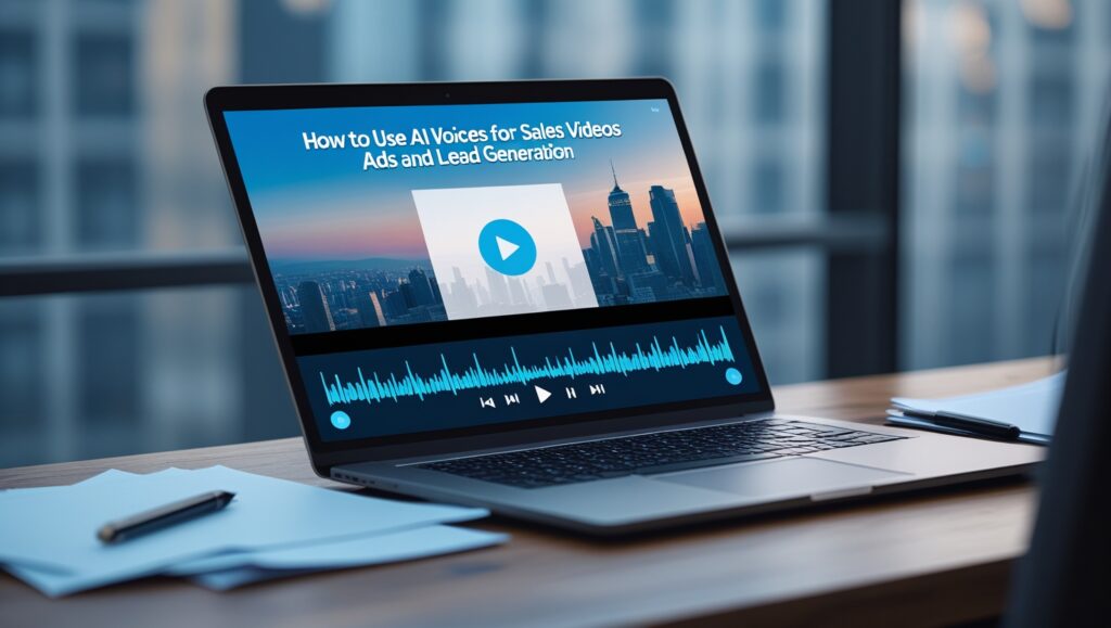 How to Use AI Voices for Sales Videos, Ads, and Lead Generation