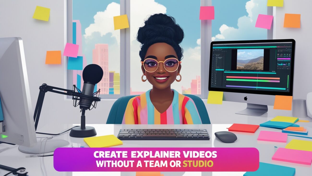 How to Create Explainer Videos Without a Team or Studio
