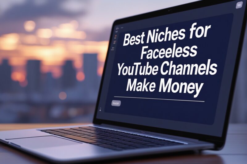 Best Niches for Faceless YouTube Channels That Make Money