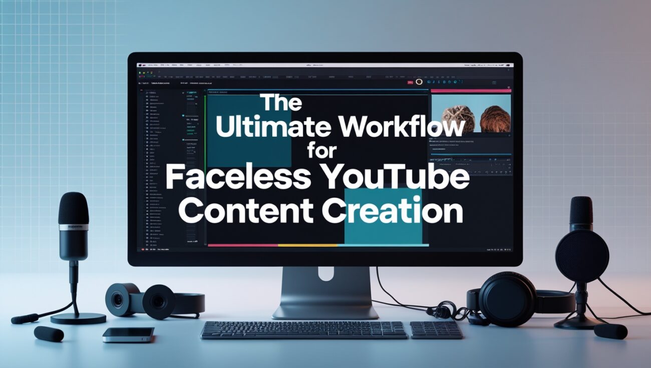 The Ultimate Workflow for Faceless YouTube Content Creation