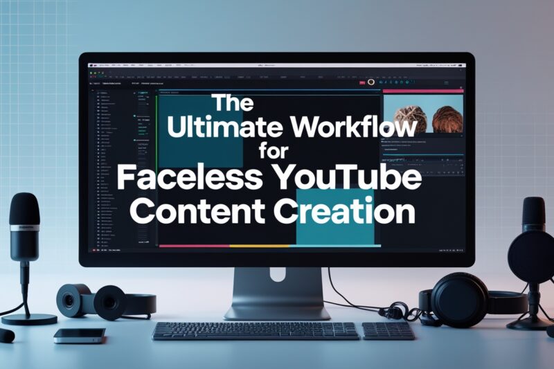 The Ultimate Workflow for Faceless YouTube Content Creation