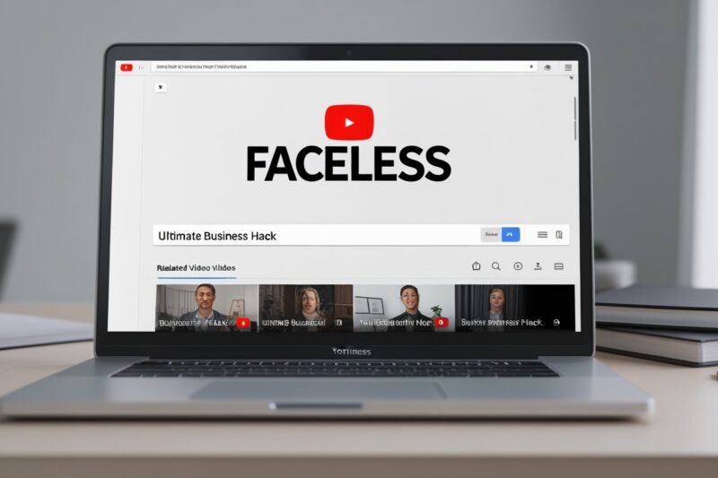 Faceless YouTube for Entrepreneurs: The Ultimate Business Hack