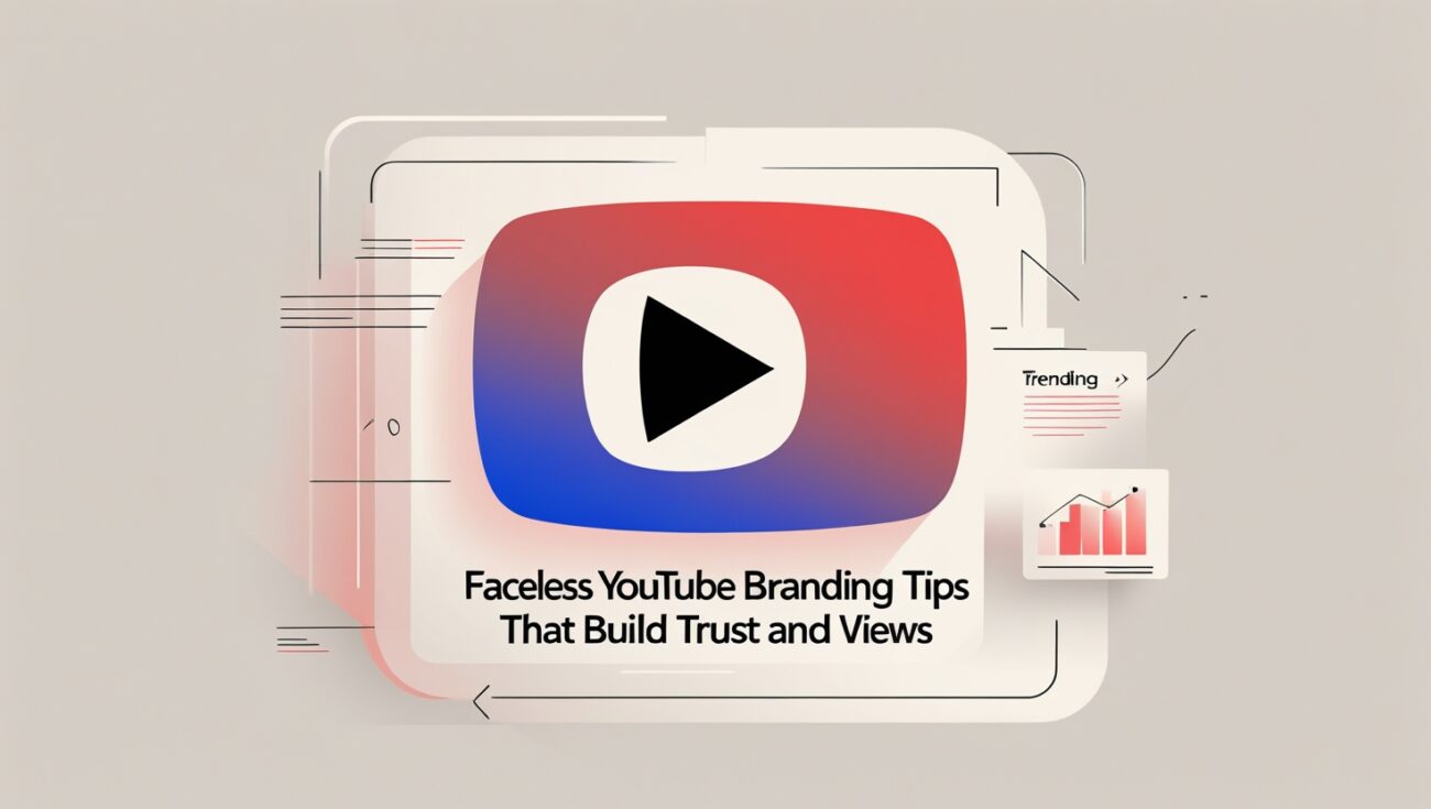 Faceless YouTube Branding Tips That Build Trust and Views