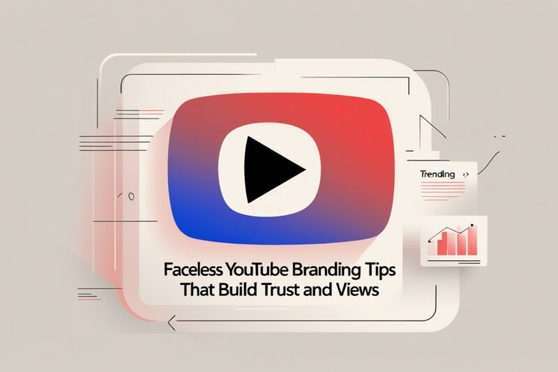 Faceless YouTube Branding Tips That Build Trust and Views