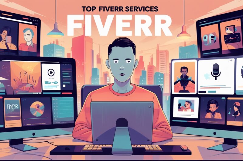 Top Fiverr Services Every Faceless YouTube Creator Should Use