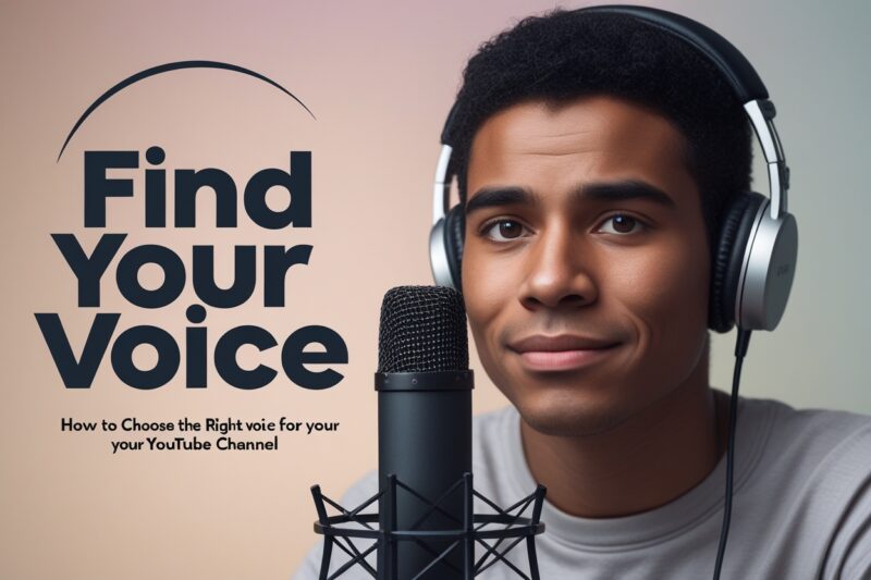How to Choose the Right Voice for Your YouTube Channel