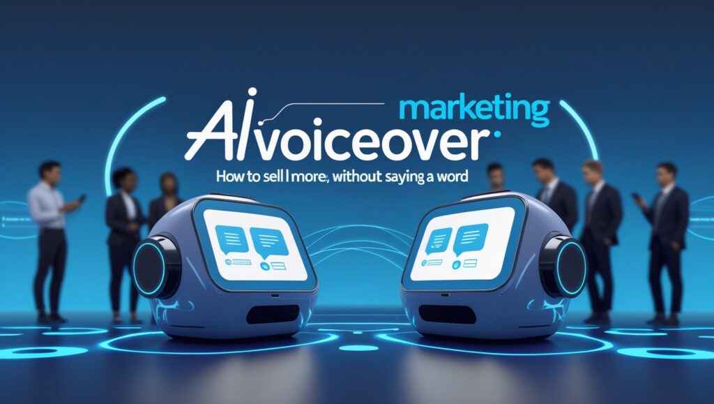 AI Voiceover Marketing: How to Sell More Without Saying a Word