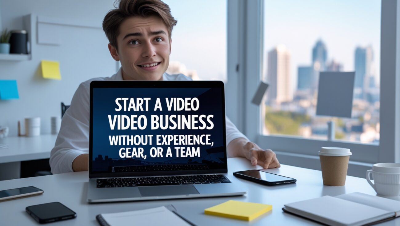 Start a Video Business Without Experience, Gear, or a Team