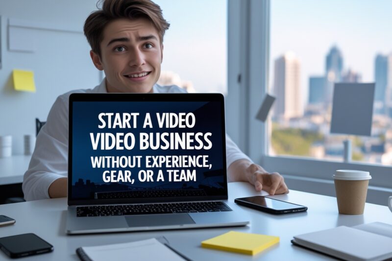 Start a Video Business Without Experience, Gear, or a Team
