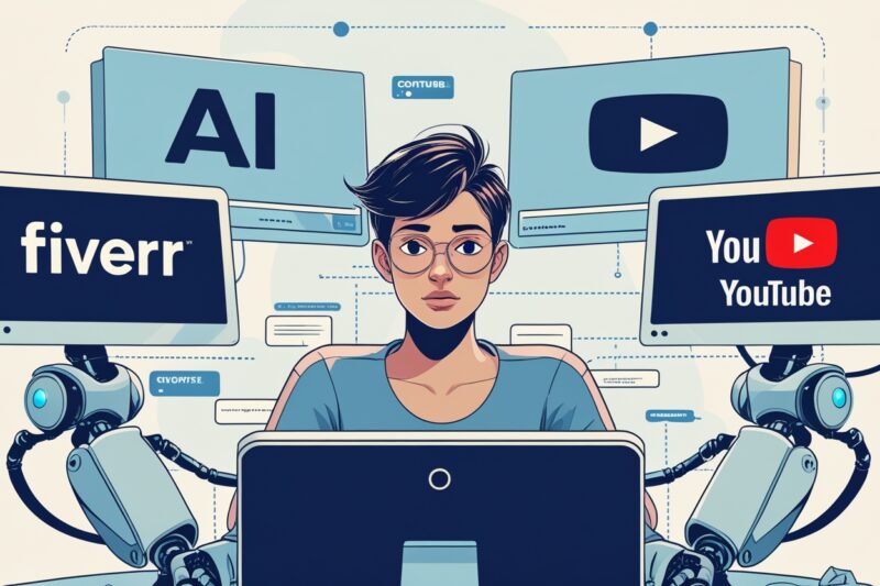 AI + Fiverr + YouTube: How I Built My First Profitable Content Brand