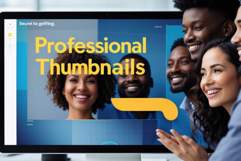 The Secret to Getting Professional Thumbnails with AI