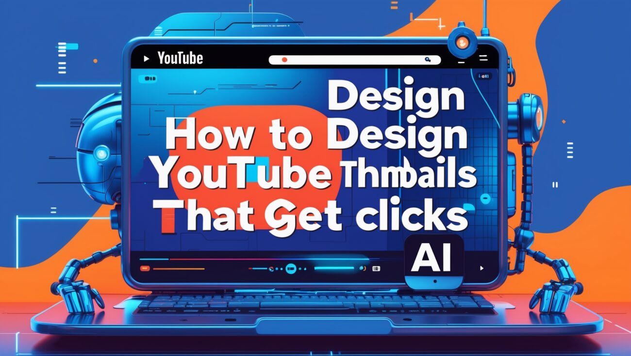 How to Design YouTube Thumbnails That Get Clicks (with AI)