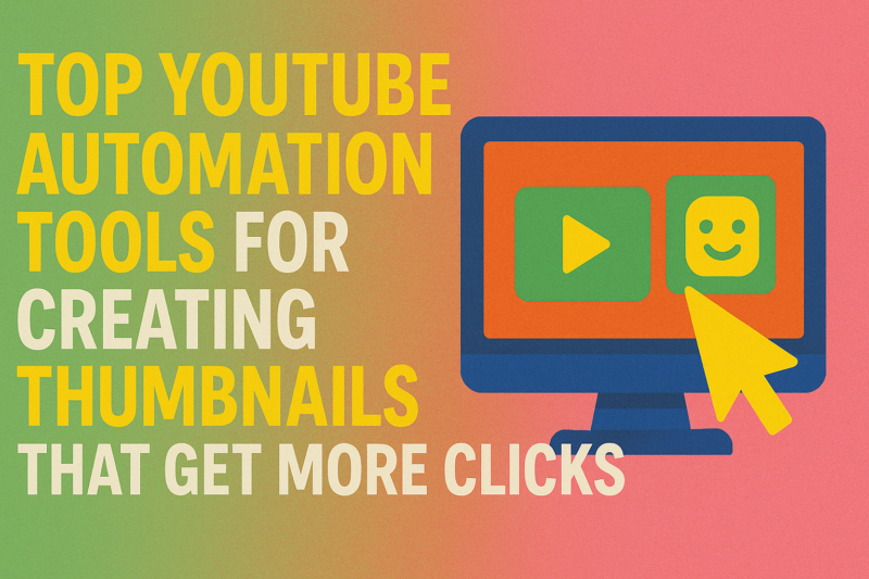 Top YouTube Automation Tools for Creating Thumbnails That Get More Clicks